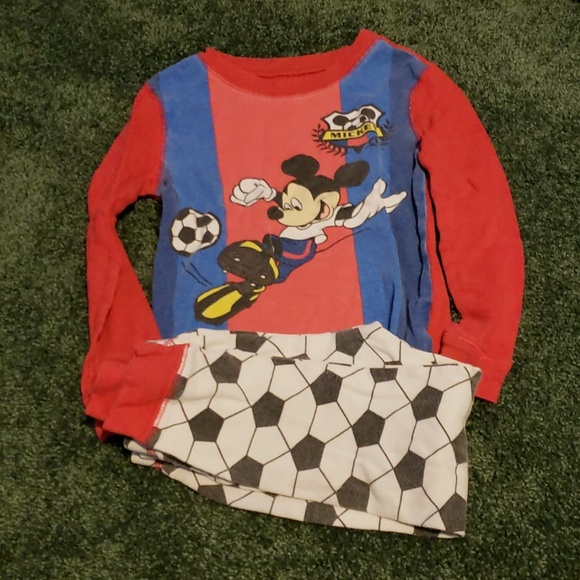 Disney Other - Mickey soccer pjs